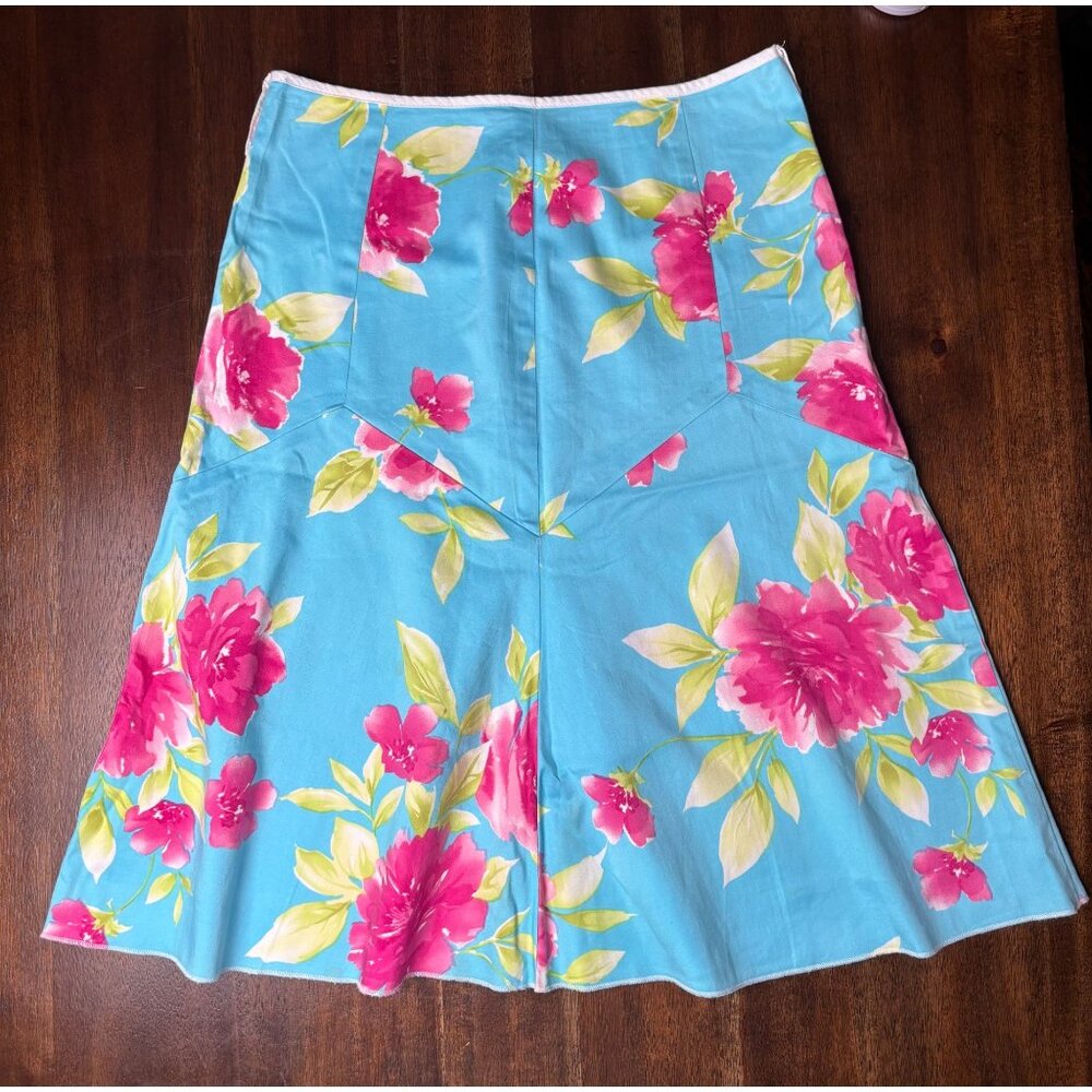 Zinc Y2K Floral Skirt (Size Medium)